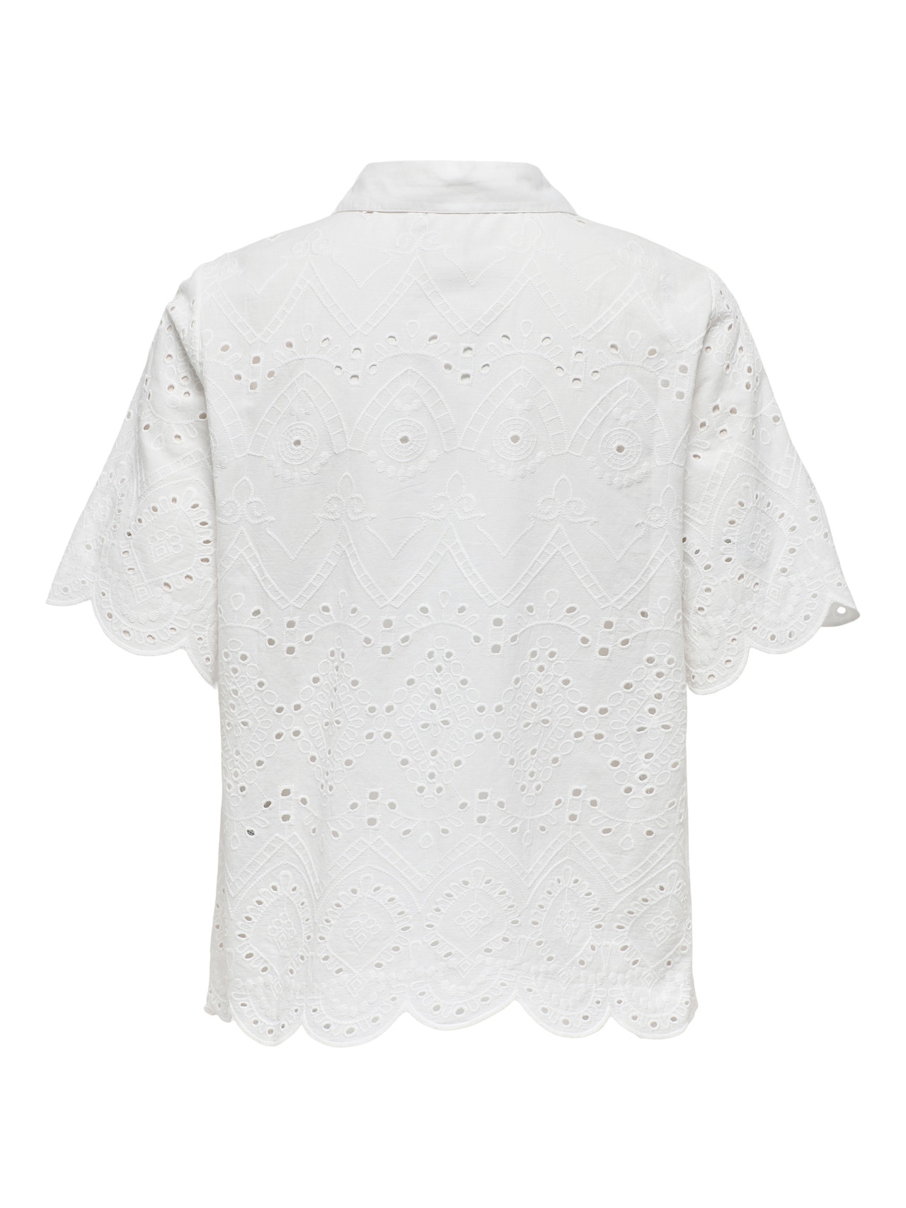 ONLY Regular Fit Shirt collar Shirt -Cloud Dancer - 15318650