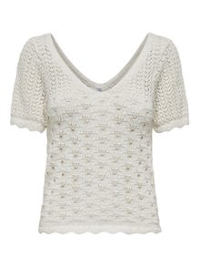 ONLY ONLBECCA Top -Cloud Dancer - 15318713