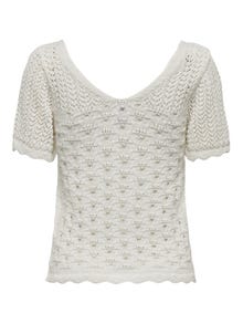 ONLY ONLBECCA Top -Cloud Dancer - 15318713