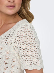 ONLY ONLBECCA Top -Cloud Dancer - 15318713