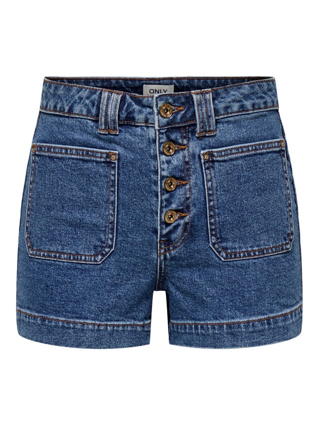 ONLY Locker geschnitten Hohe Taille Shorts - 15318745
