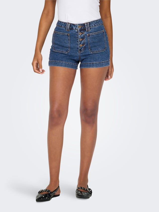 ONLY Locker geschnitten Hohe Taille Shorts - 15318745