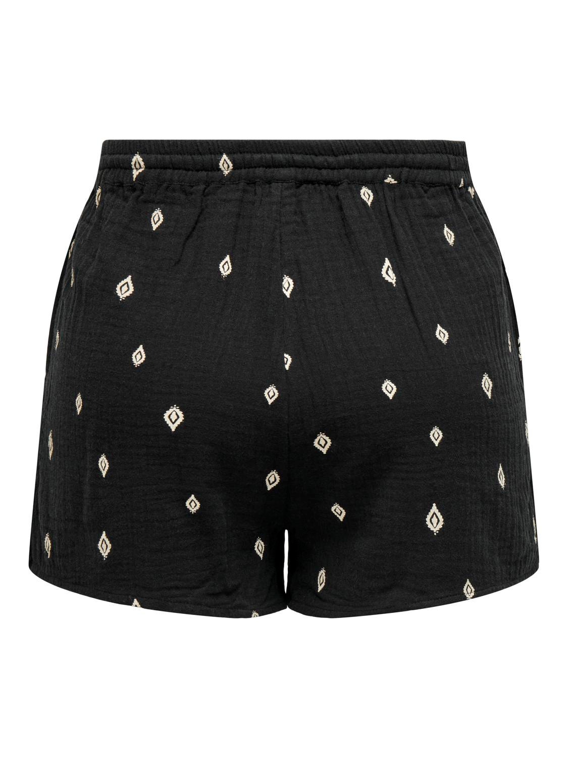 ONLY Relaxed Fit Shorts -Black - 15318754
