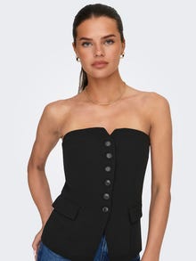 ONLY Strapless top -Black - 15318782