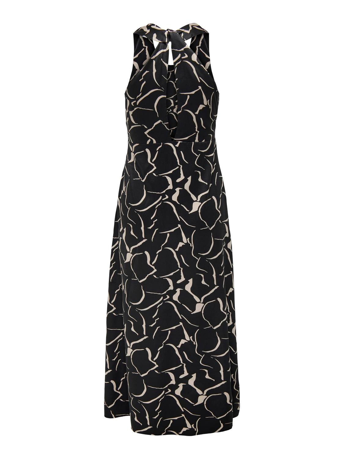 ONLY Regular Fit Square neck Long dress -Black - 15318885