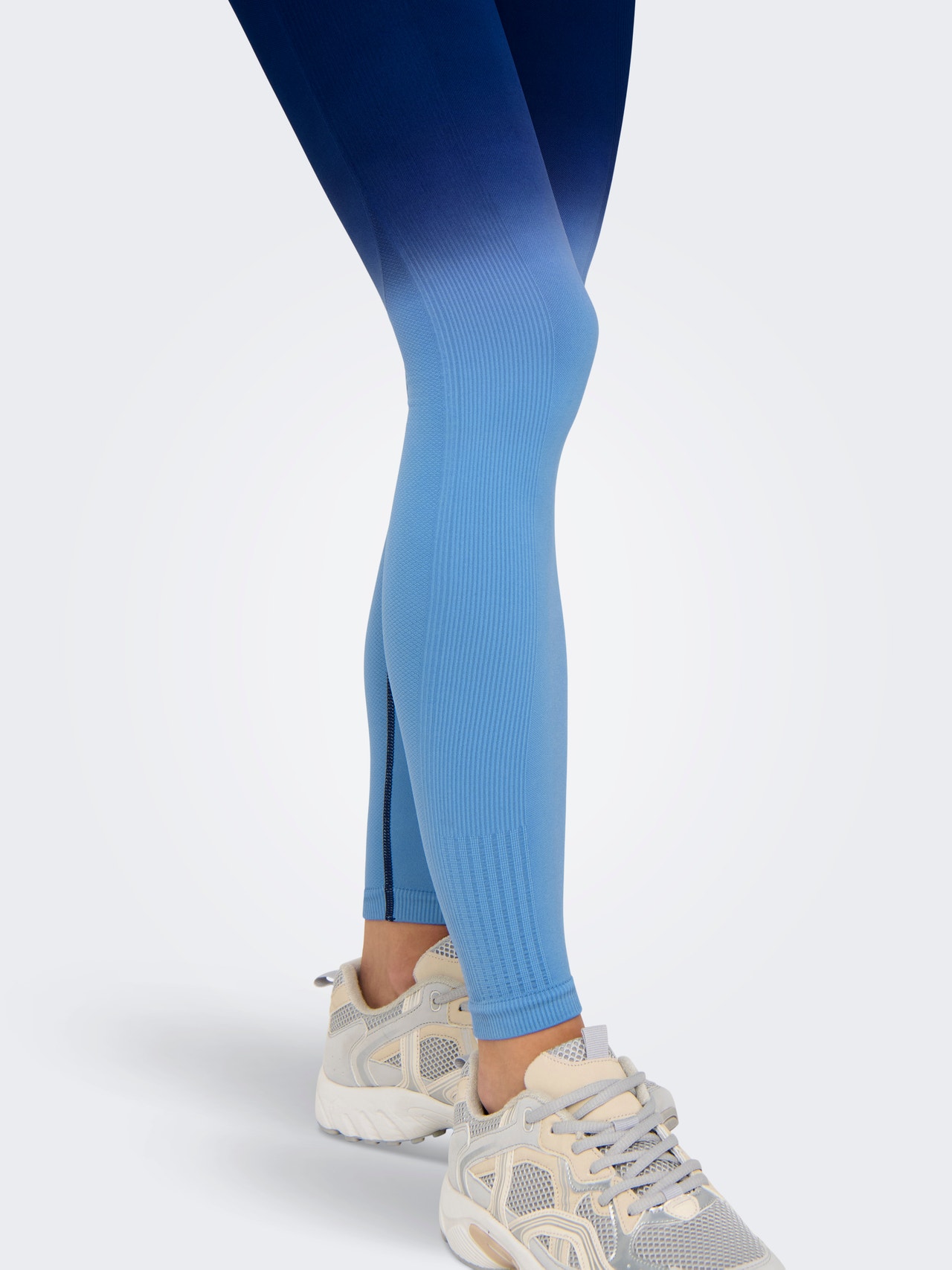 ONLY Leggings Corte tight Cintura alta -Blissful Blue - 15318911