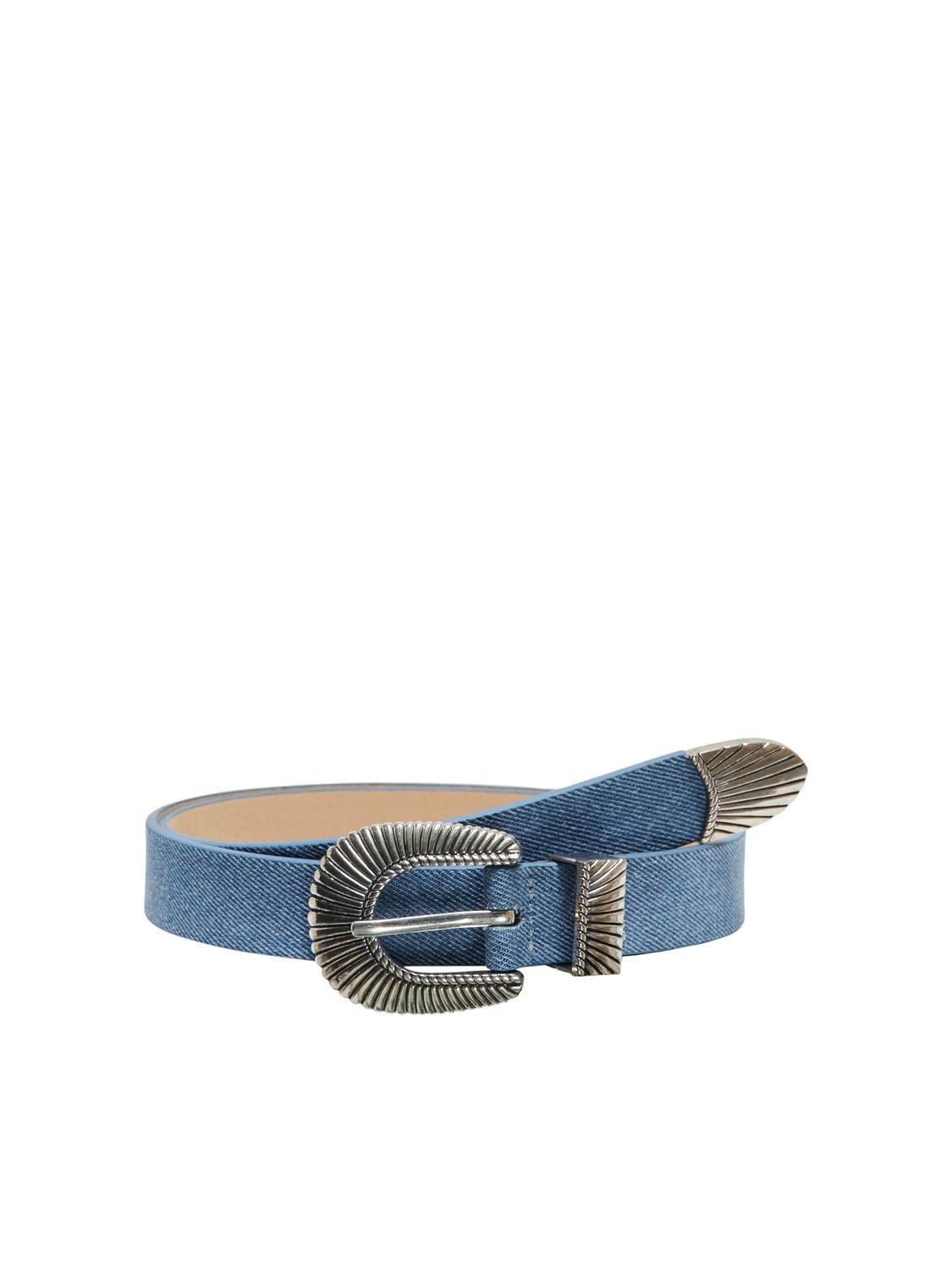 ONLY Cinturones -Light Blue Denim - 15318915