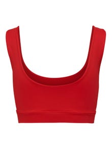 ONLY Bra with wide straps -Mars Red - 15318935