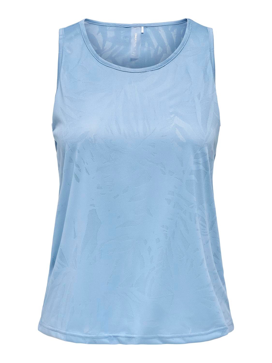 ONLY Training top with pattern -Blissful Blue - 15318941