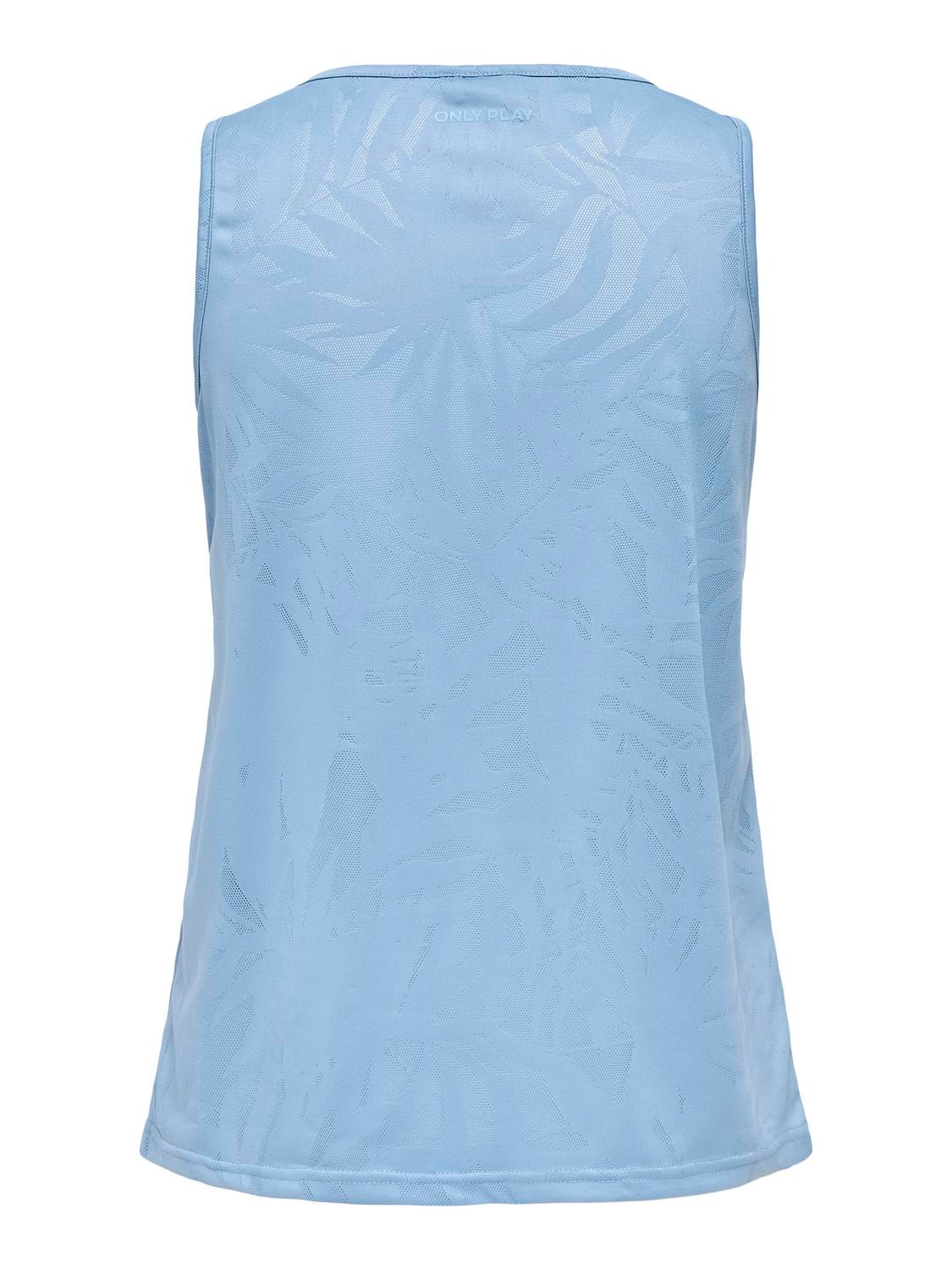 ONLY Training top with pattern -Blissful Blue - 15318941