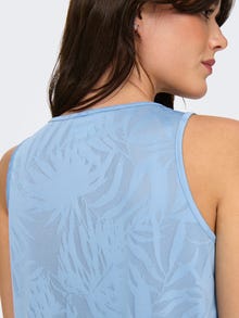 ONLY Débardeurs Loose Fit Col rond -Blissful Blue - 15318941