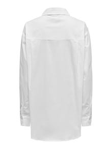 ONLY Regular fit Overhemd kraag Overhemd -Cloud Dancer - 15319038