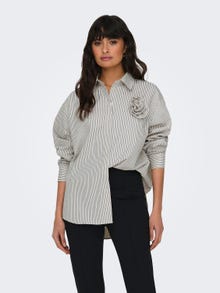 ONLY Regular Fit Skjortekrage Skjorte -Moonbeam - 15319038