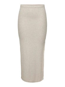 ONLY Long skirt -Pumice Stone - 15319074
