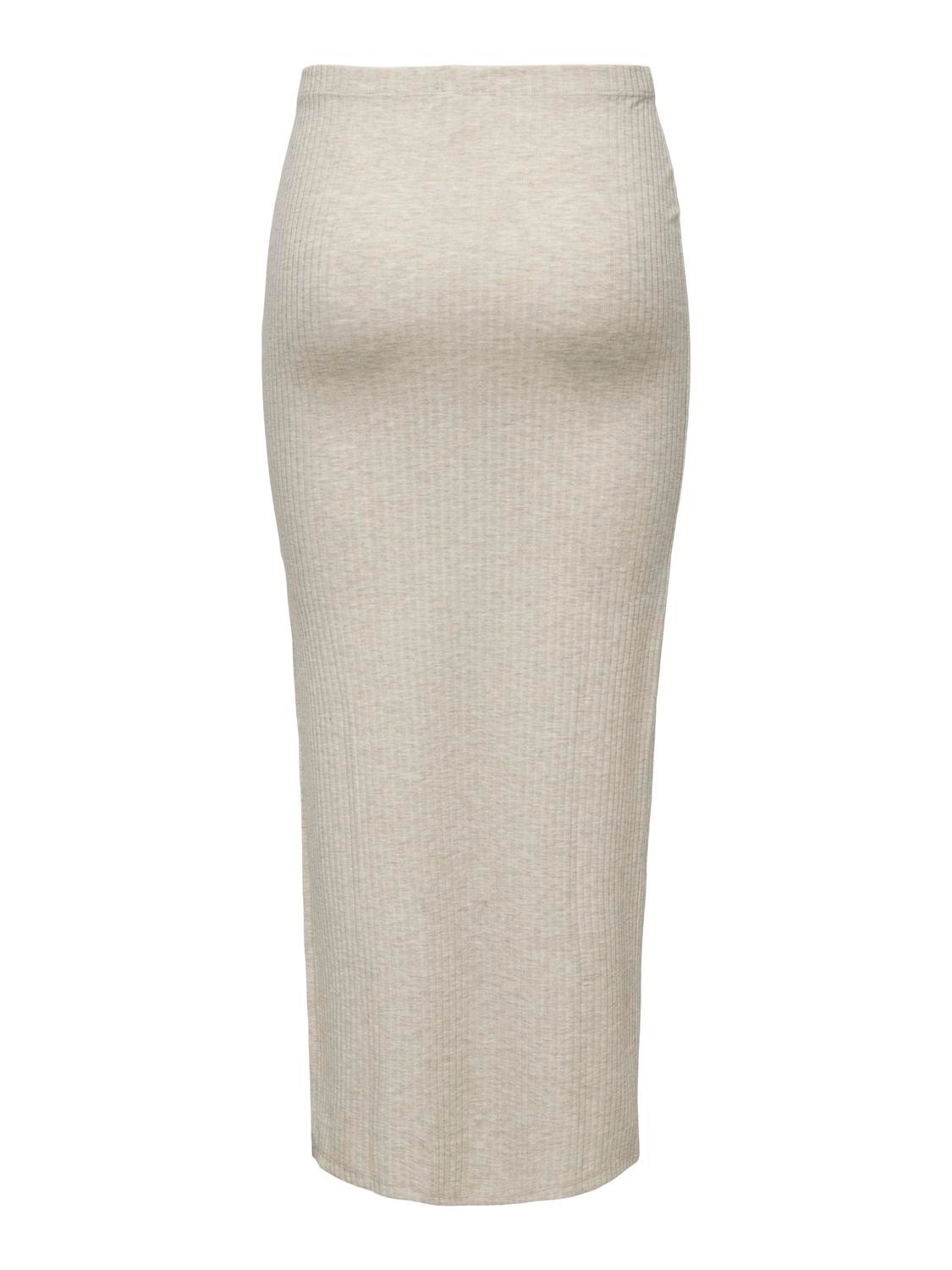 ONLY Lång kjol -Pumice Stone - 15319074