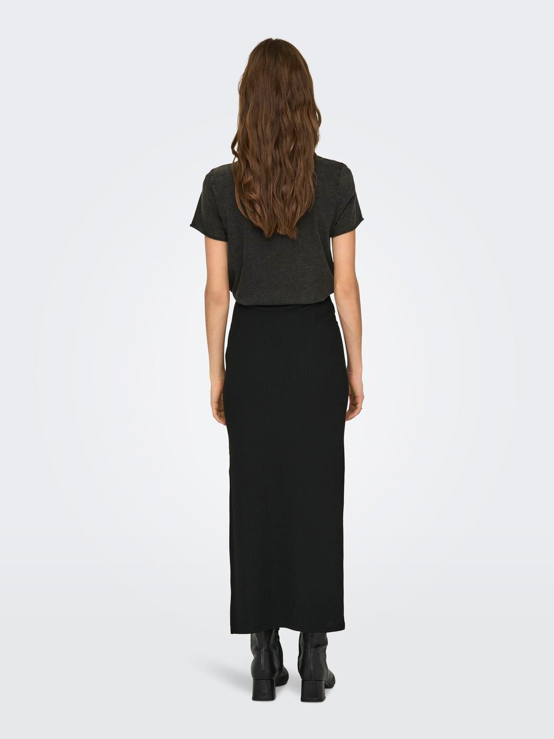 ONLY Long skirt -Black - 15319074