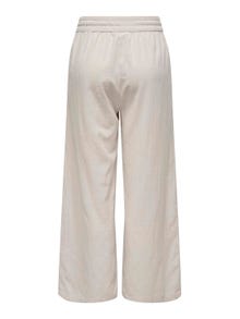 ONLY Regular Fit Trousers -Pumice Stone - 15319090