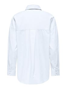 ONLY Normal passform Skjortkrage Skjorta -Bright White - 15319136