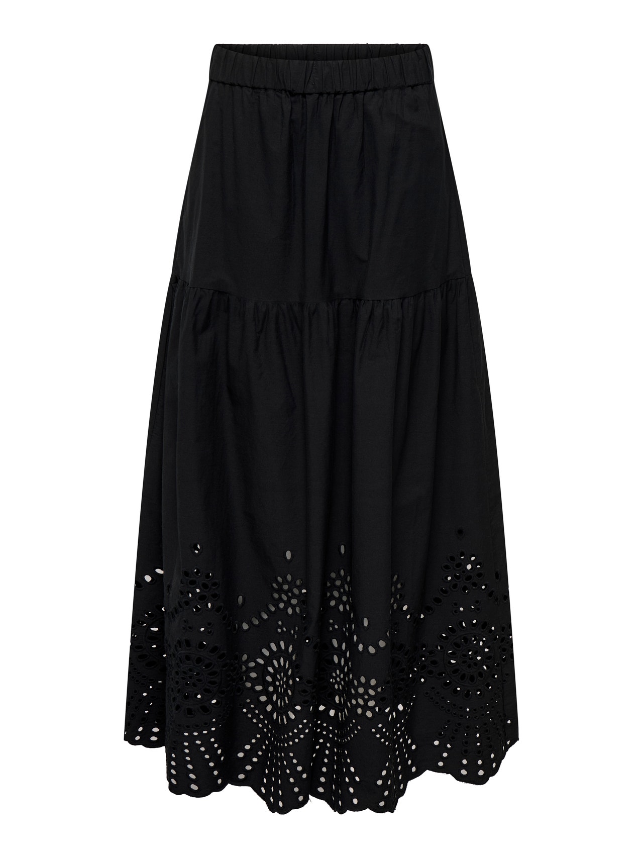 ONLY Midi skirt -Black - 15319141