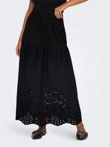 ONLY Jupe midi -Black - 15319141