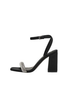 ONLY Open toe Adjustable strap Heels -Black - 15319150