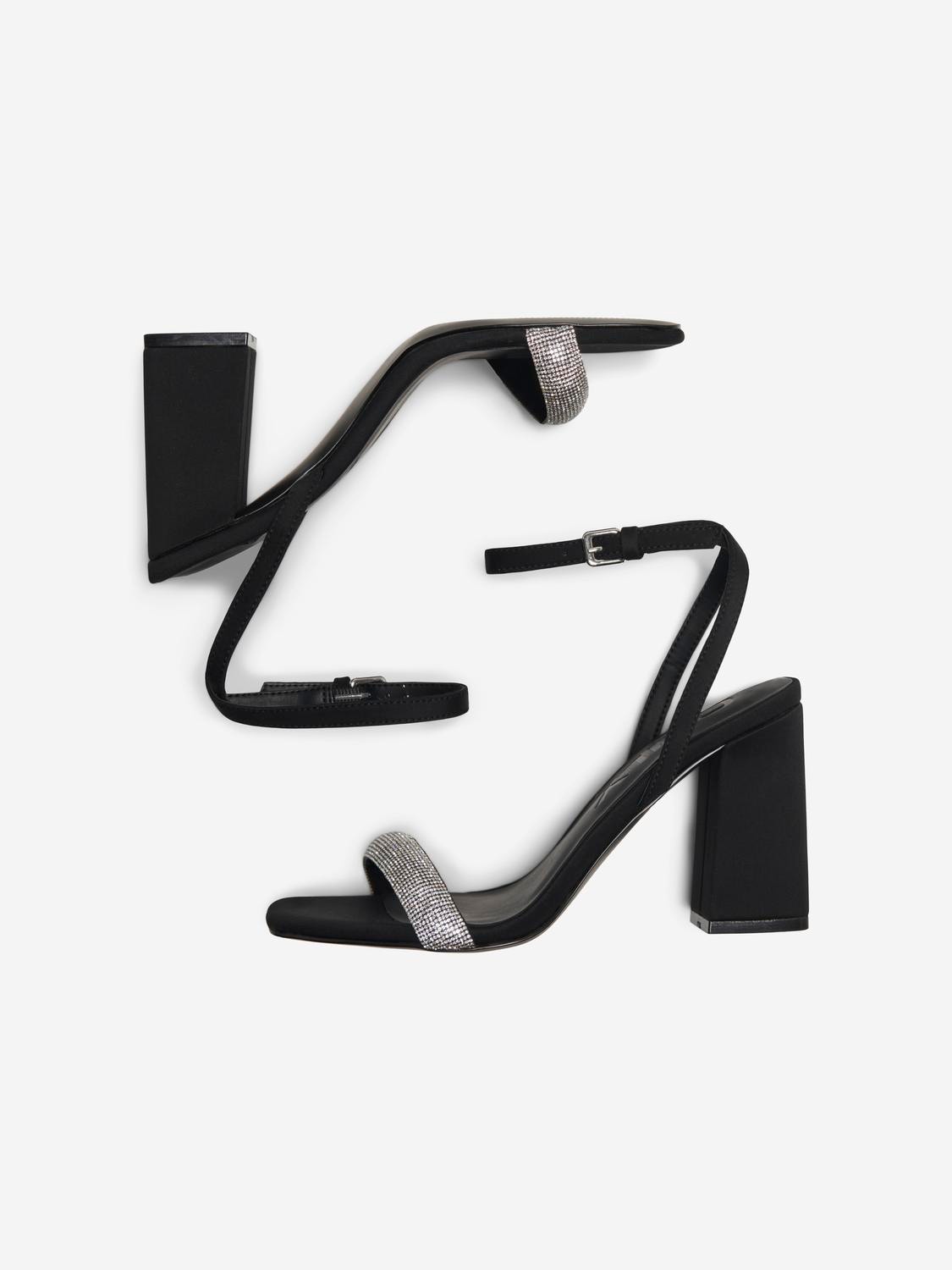 ONLY High heeled sandals -Black - 15319150