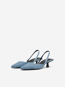 ONLY Sling back denim heels -Light Blue Denim - 15319261