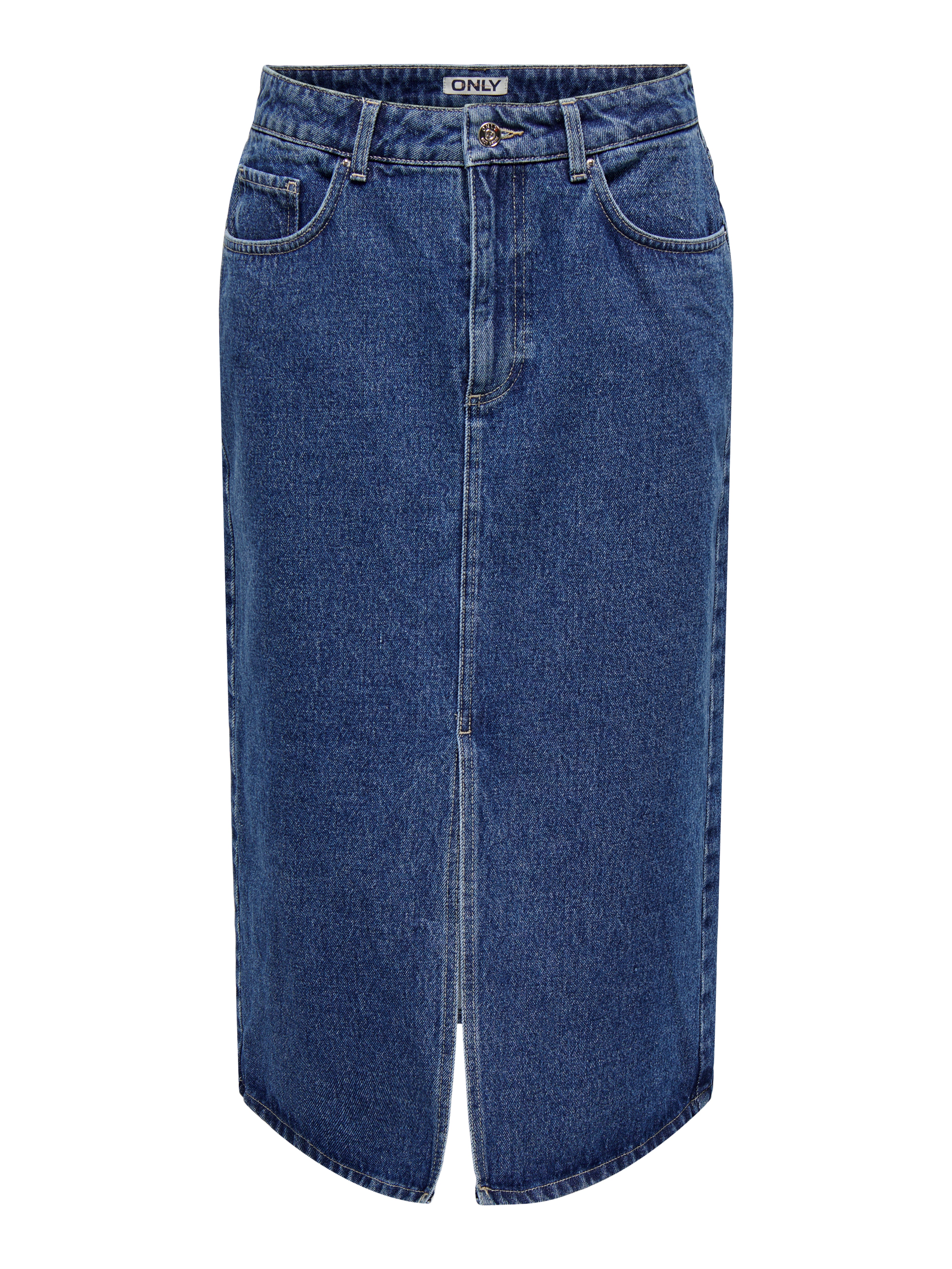 Thumbnail - Onlbianca Denim Midirock