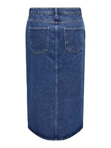 ONLY Midi-rok -Medium Blue Denim - 15319268