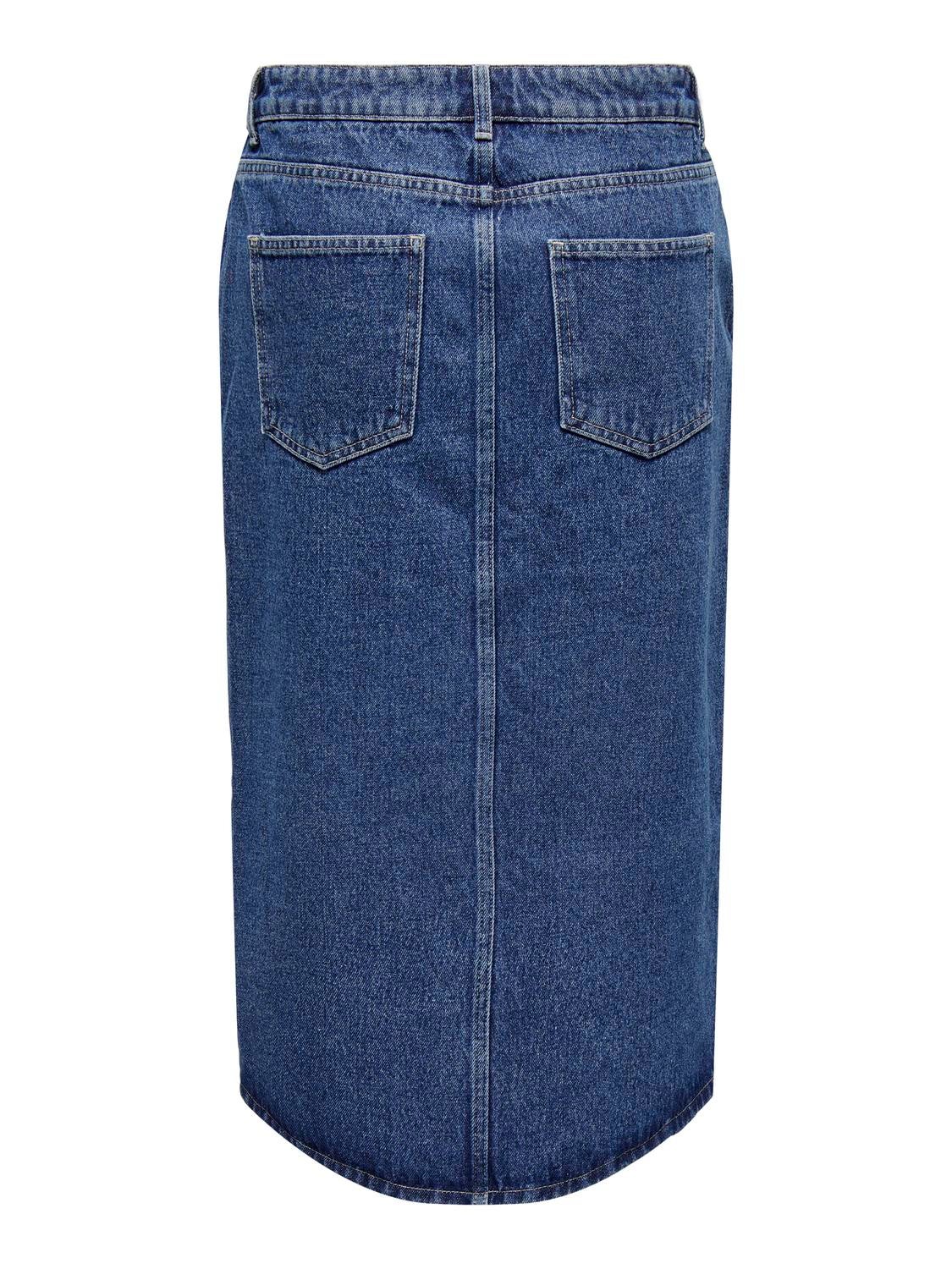 Midi Blue | ONLY® | Medium skirt
