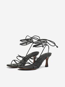 ONLY Lace-up high heels -Black - 15319287
