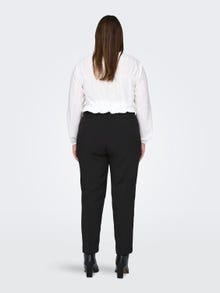 ONLY Curvy pants with high waist -Black - 15319349