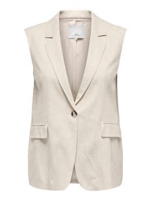 ONLY Curve Tailored vest -Moonbeam - 15319367
