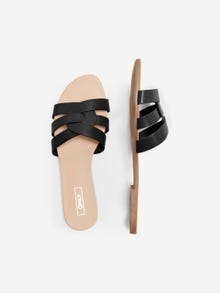 ONLY Faux leather sandals -Black - 15319426