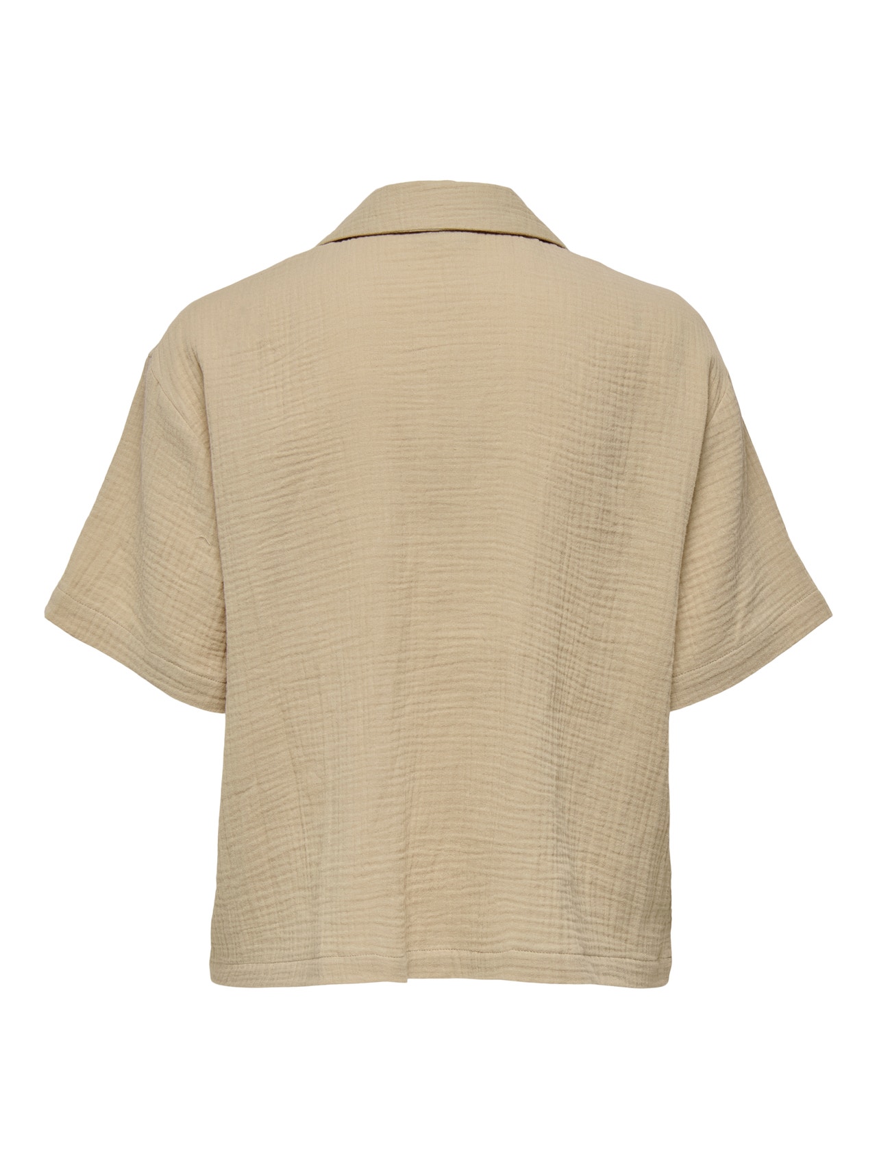 ONLY Loose fit Resort kraag Verlaagde schoudernaden Overhemd -Irish Cream - 15319565