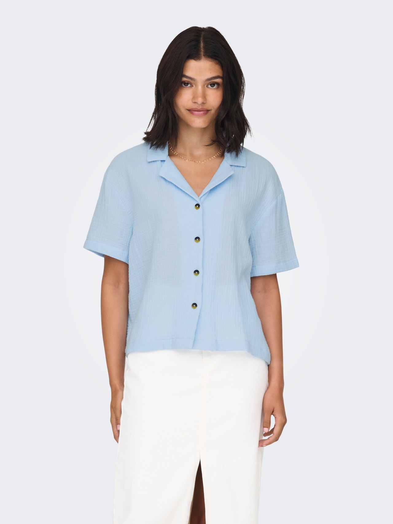 ONLY Loose fitted resort shirt -Skyway - 15319565