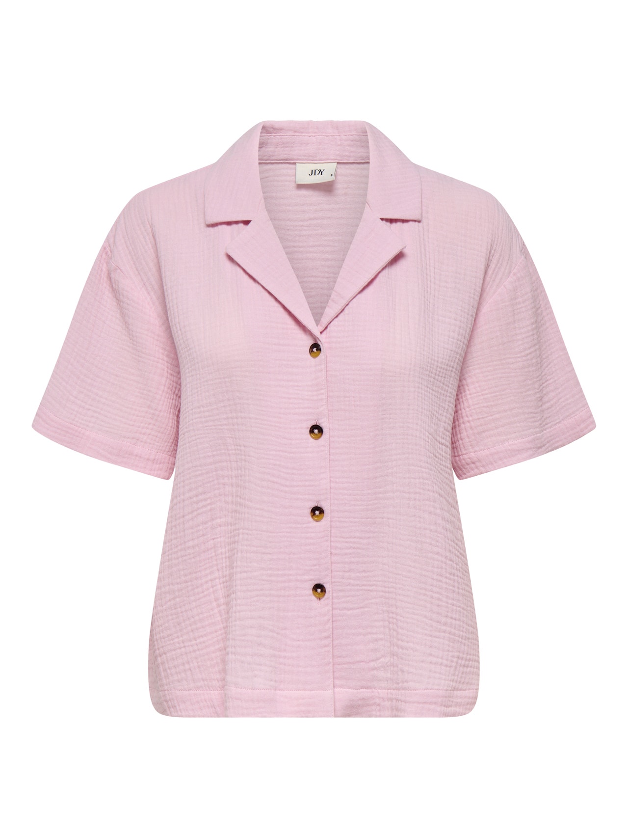 ONLY Loose fit Resort kraag Verlaagde schoudernaden Overhemd -Parfait Pink - 15319565