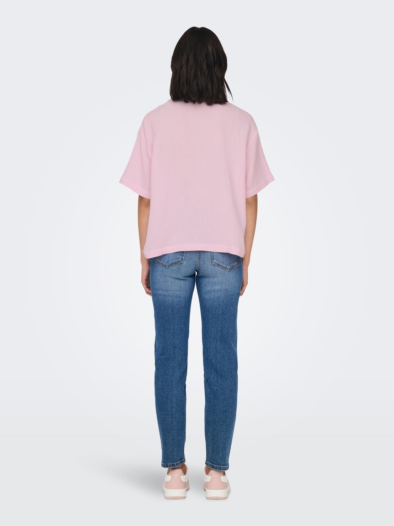 ONLY Løstsiddende skjorte -Parfait Pink - 15319565