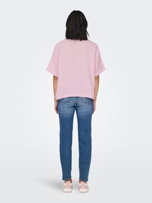 ONLY Loose fitted resort shirt -Parfait Pink - 15319565