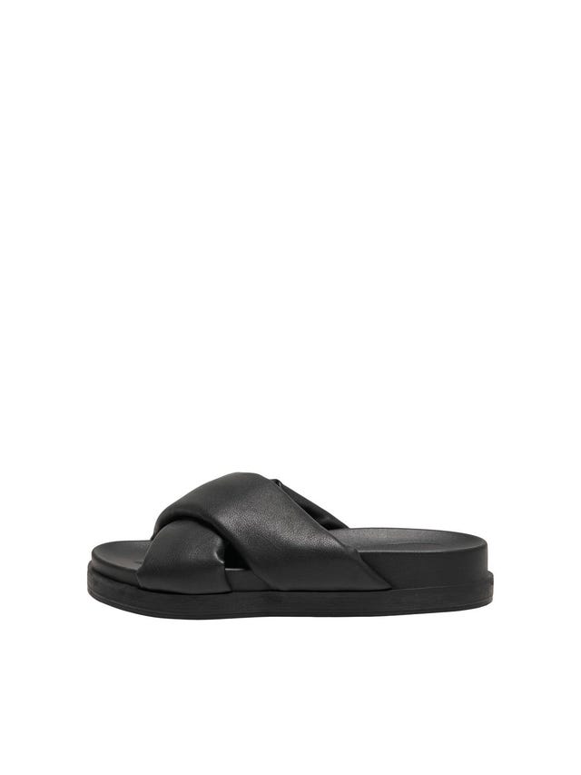ONLY Imiteret læder sandaler - 15319588