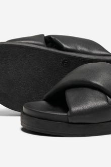 ONLY Imiteret læder sandaler -Black - 15319588
