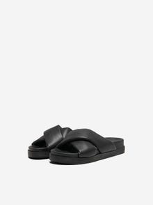 ONLY Faux leather sandals -Black - 15319588