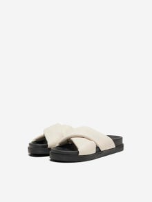 ONLY Round toe Sandal -White - 15319588