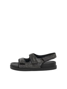 ONLY Adjustable glitter sandals -Black - 15319594