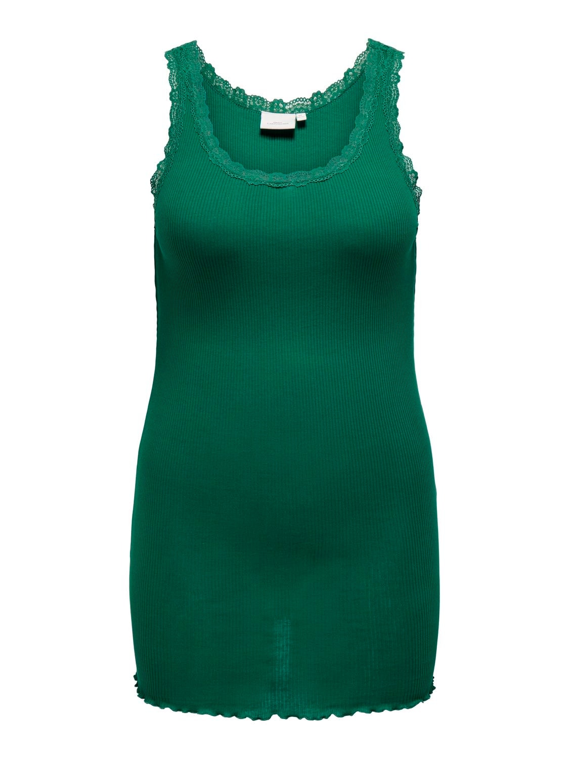 ONLY Tops Regular Fit Col rond Curve -Aventurine - 15319596