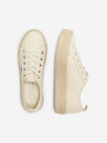 ONLY Rund tå Sneakers -Creme - 15319621