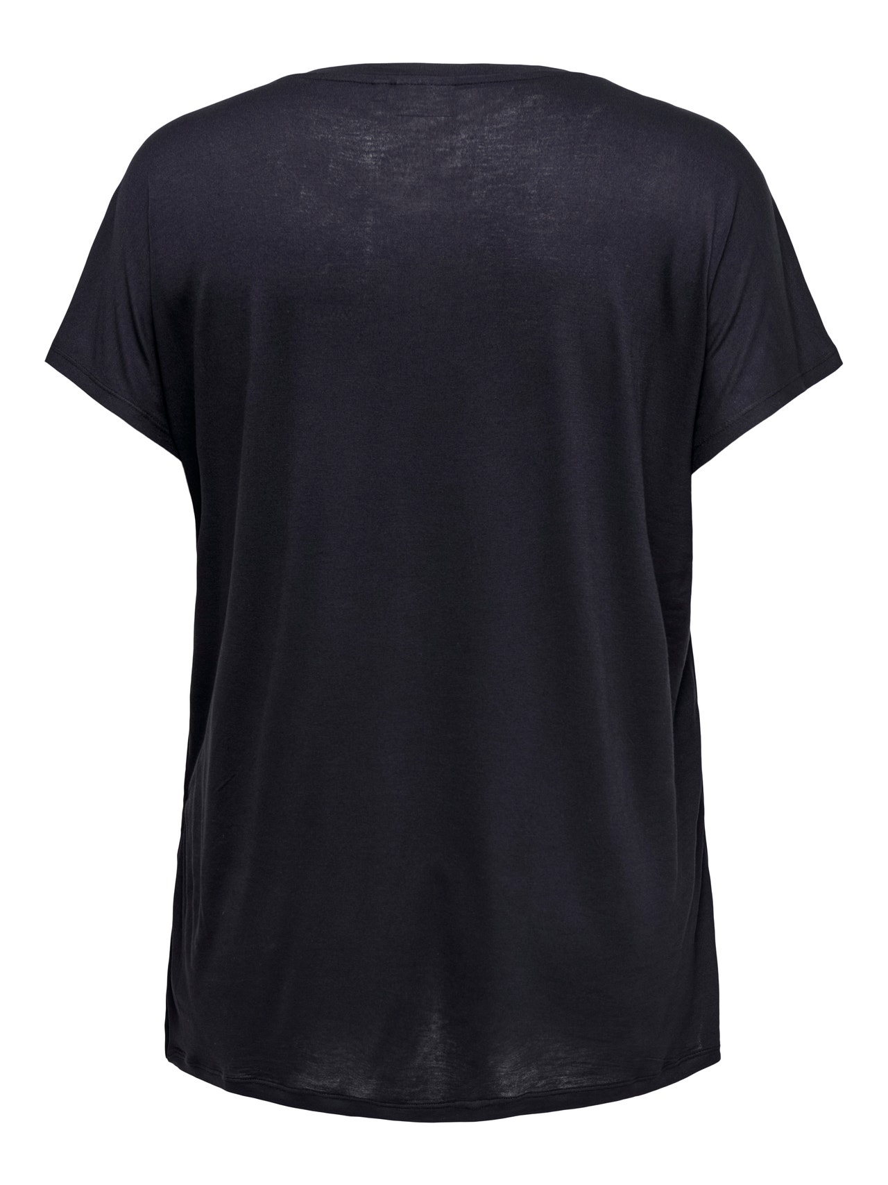 ONLY Camisetas Corte regular Cuello redondo -Black - 15319623
