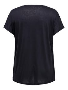 ONLY Normal geschnitten Rundhals T-Shirt -Black - 15319623