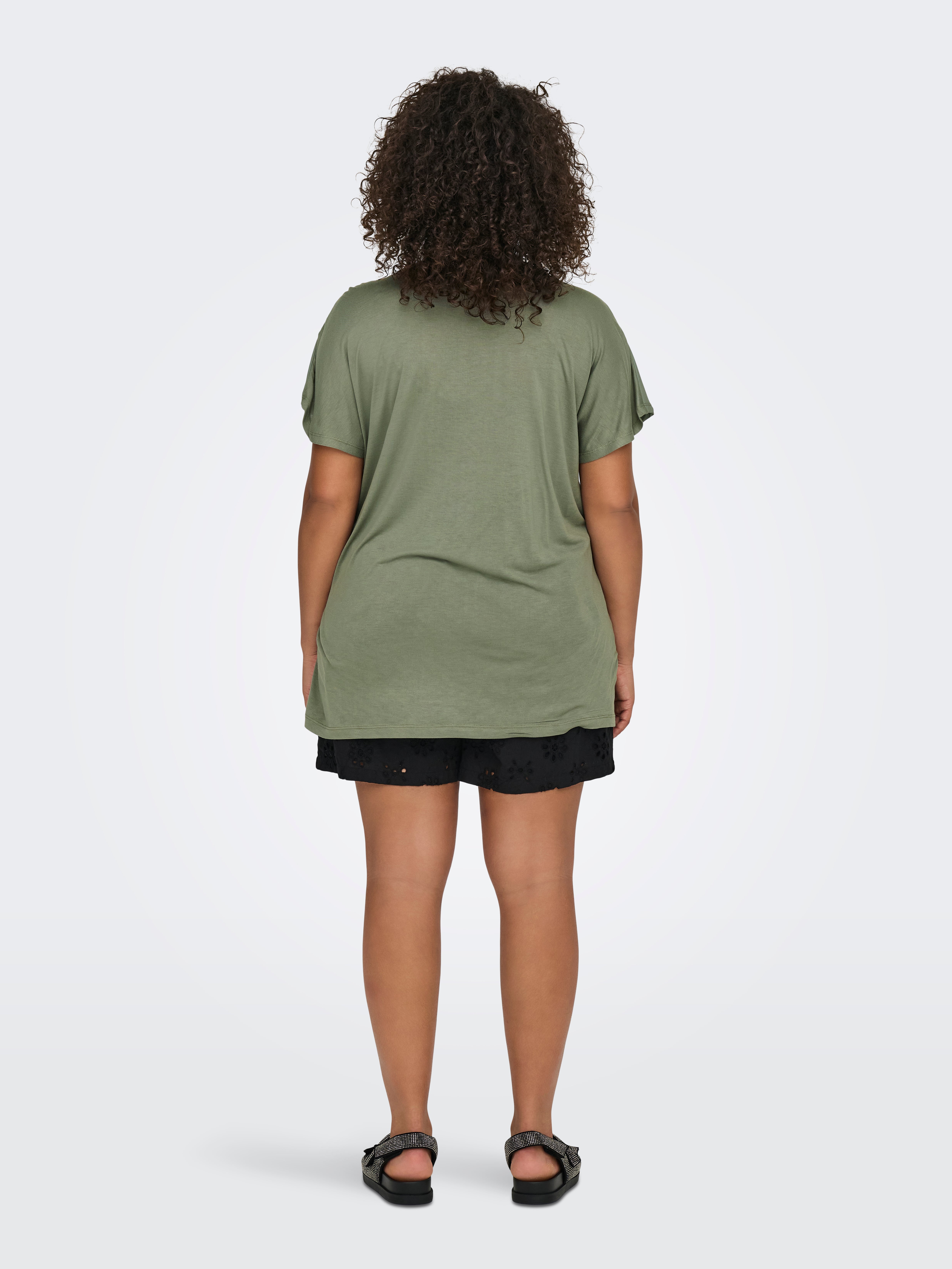 CARKETTY T-shirt | Dunkelgrün | ONLY® 