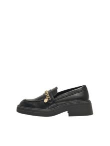 ONLY Loafers with round toe -Black - 15319630